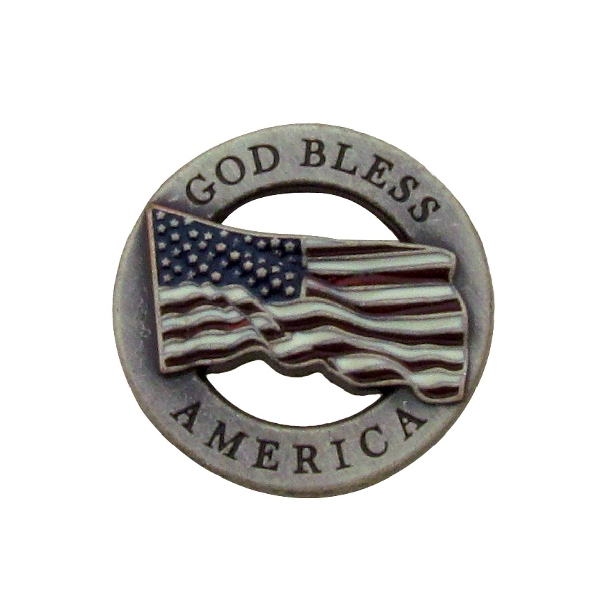 US Flag Leathercraft Concho MAGA USA Gift American Pistol Gun Holster Accessory