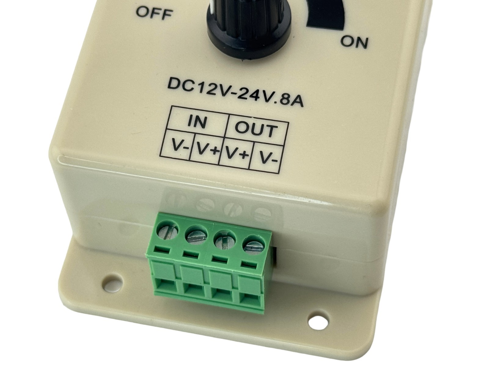 Rebaydo Dimmer Low Voltage One Channel 8A 12VDC 96W