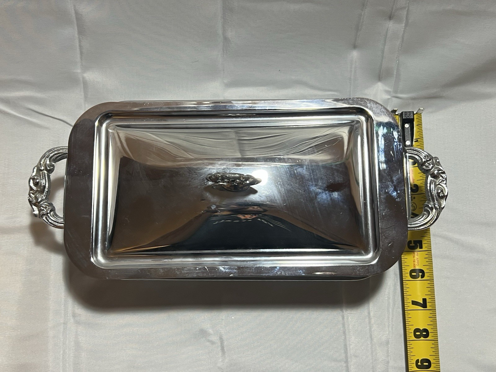 Anchor Hocking 1 qt Glass Bakeware With Serving Tray