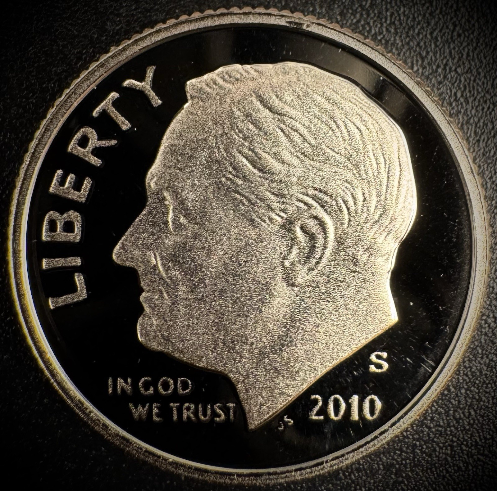 2010-S GEM PROOF Roosevelt Dime 10C Clad DEEP CAMEO Coin