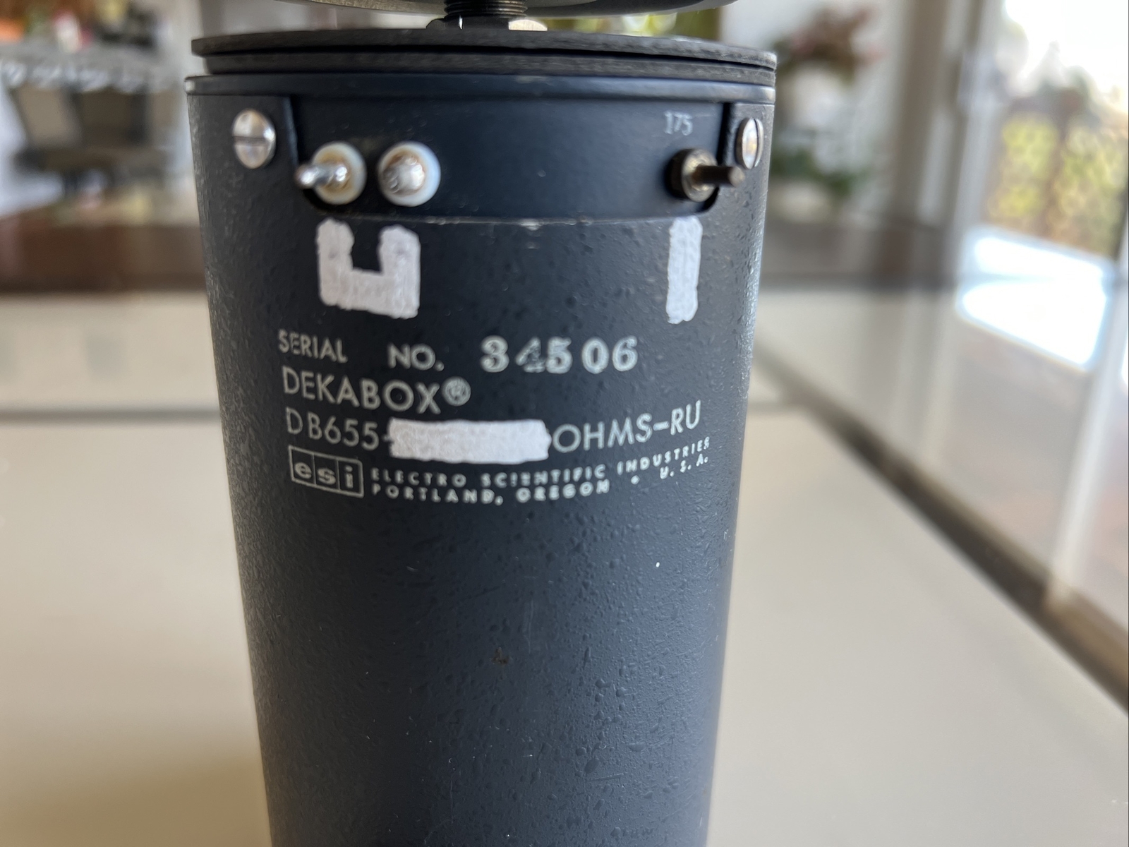 DEKABOX Electro-Measurements, Inc. Model DB-655 Resistor Box
