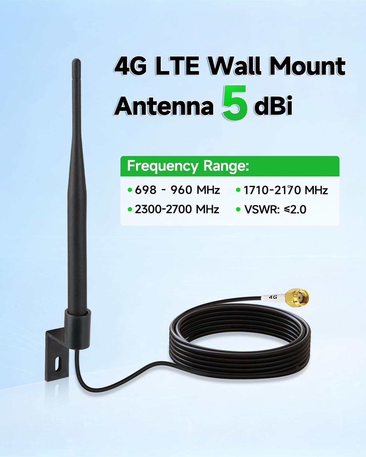 4G LTE Antenna for Spypoint Trail Game Camera Security Camera Wireless Router