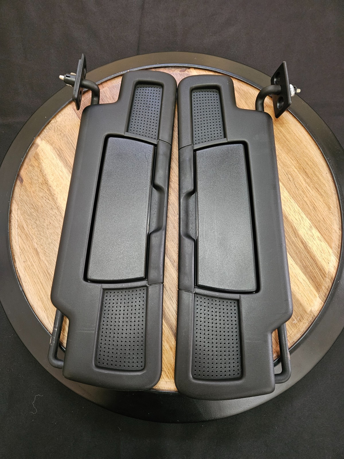 05-11 Mercedes R171 SLK350 Front Right & Left Side Sunvisor Sun Visor Shade Set