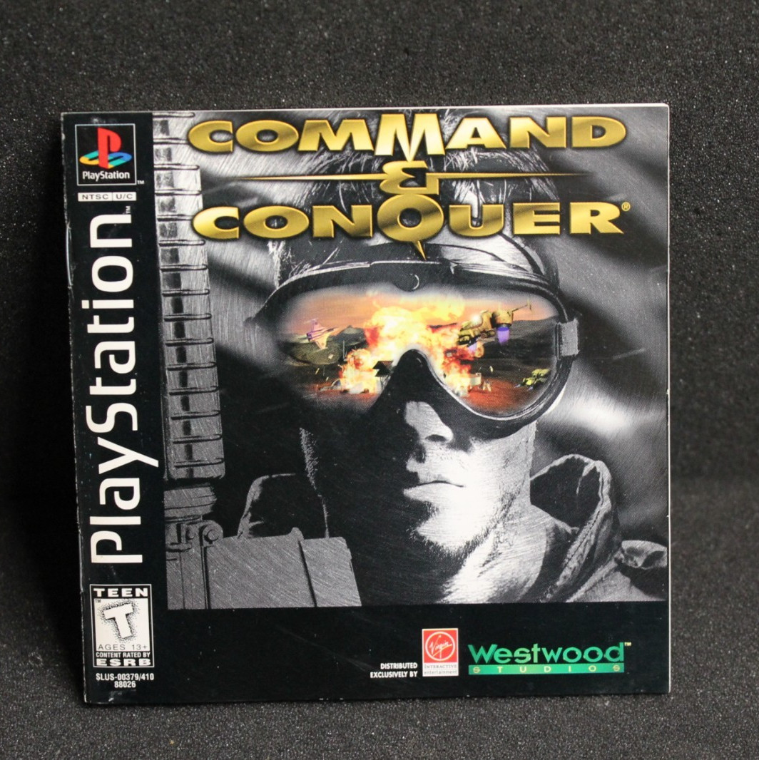 Command & Conquer (Sony PlayStation 1) PS1 Manual Only