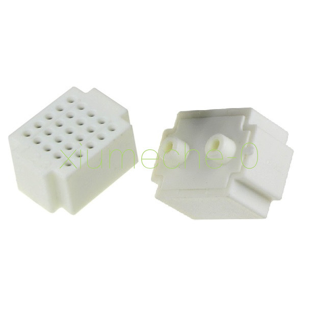 10pcs Mini 25 Points Breadboard Solderless Prototype Tie-point white For Arduino