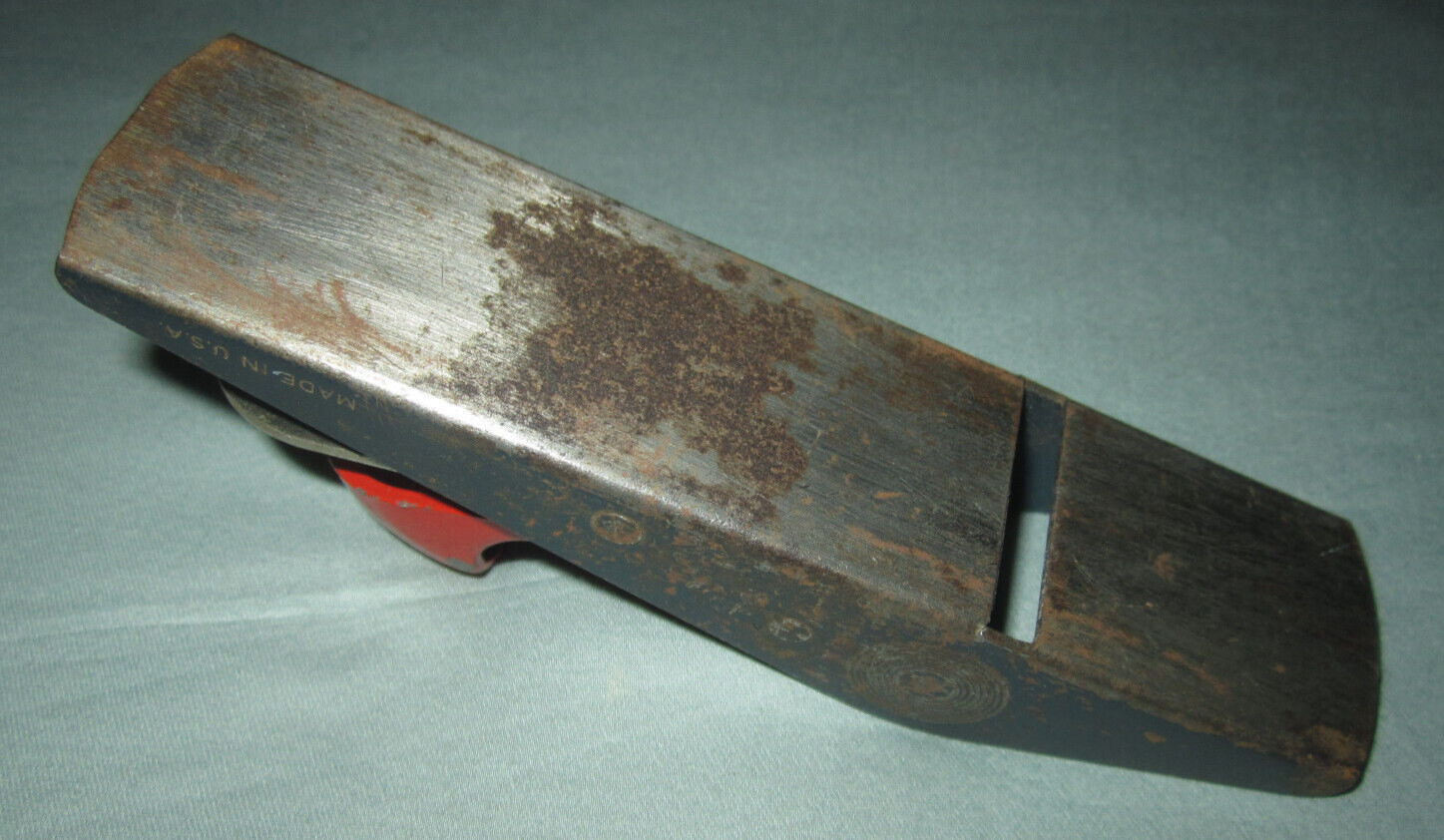 Vtg Stanley "Handyman" No. H102 block plane tool