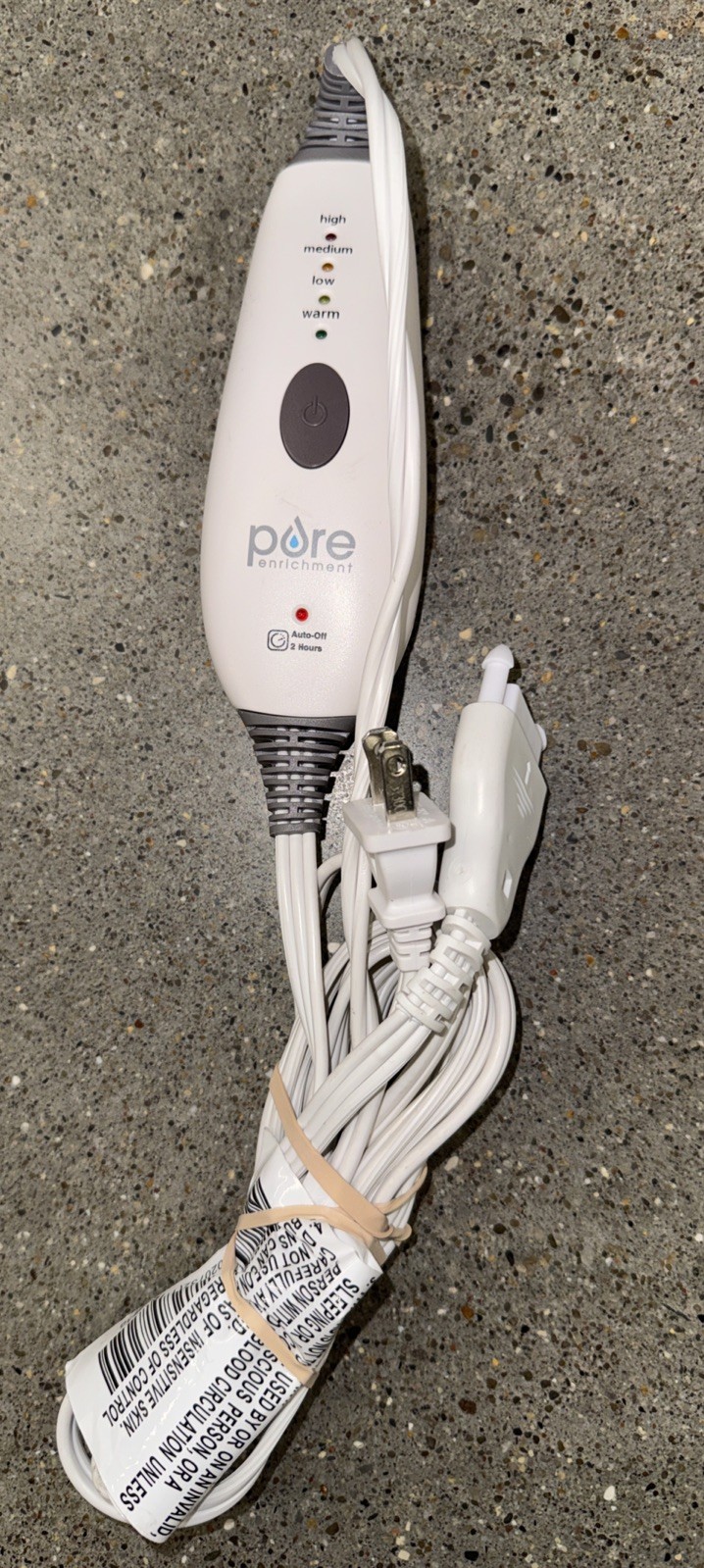 Pure Enrichment PureRelief Controller CM10 for Electric Heating Pad PM10
