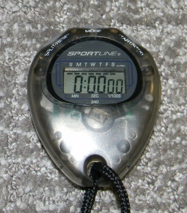 Sportline Stop Watch - New Battery