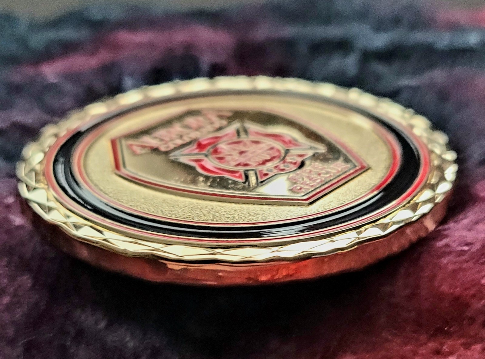 Aurora Colorado Fire Rescue Challenge Coin NEW | 2" Diameter