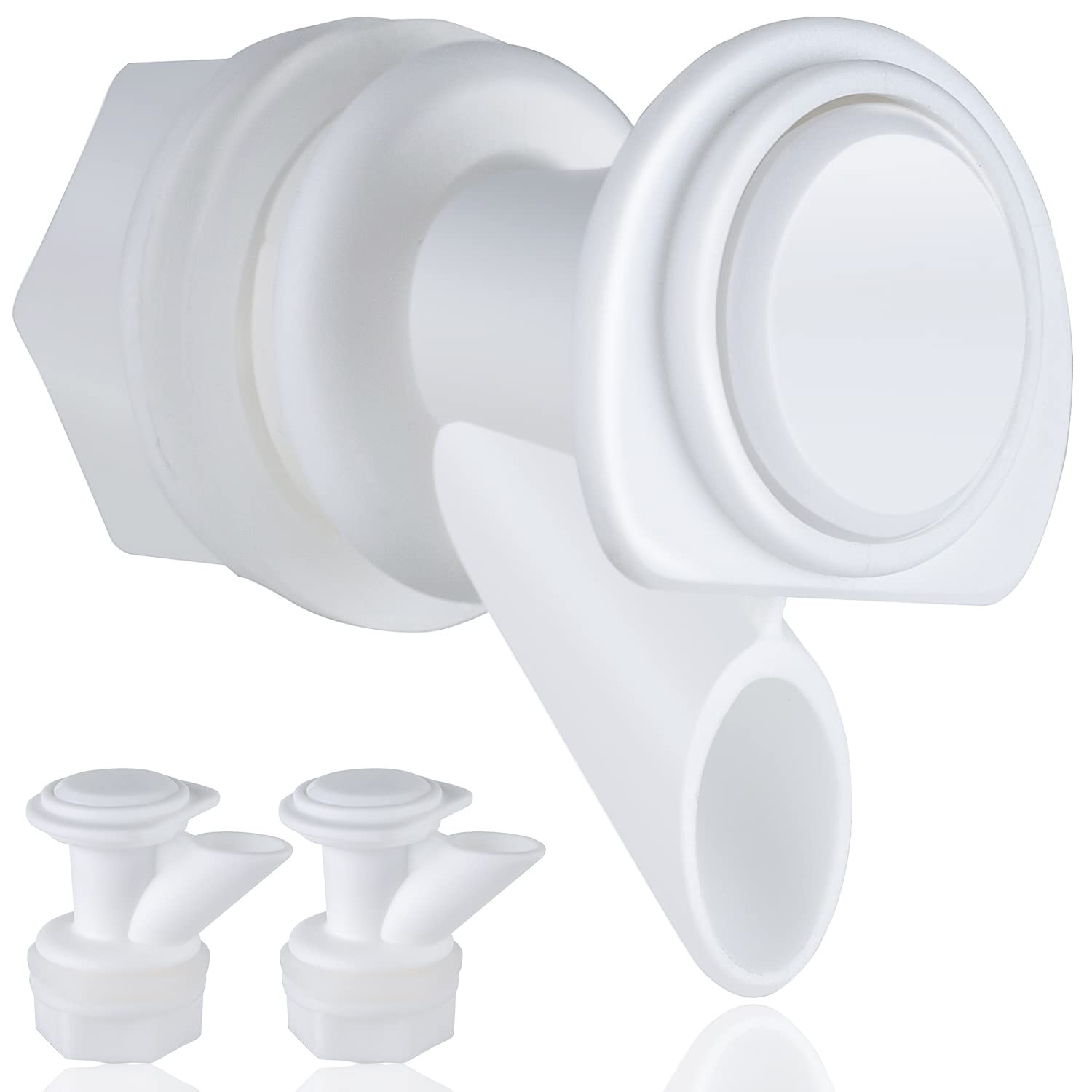 3 Pcs Push Button Water Spigot Plastic Cooler Spigot for Igloo 2/3/5/10 Gallon