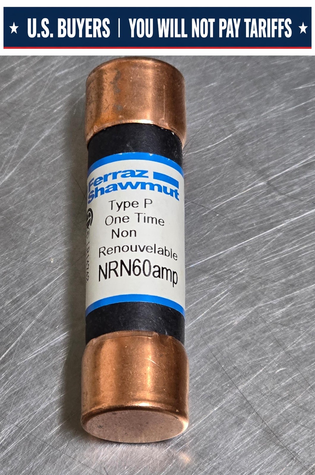 Ferraz Shawmut NRN60, 60A 250V Fuse