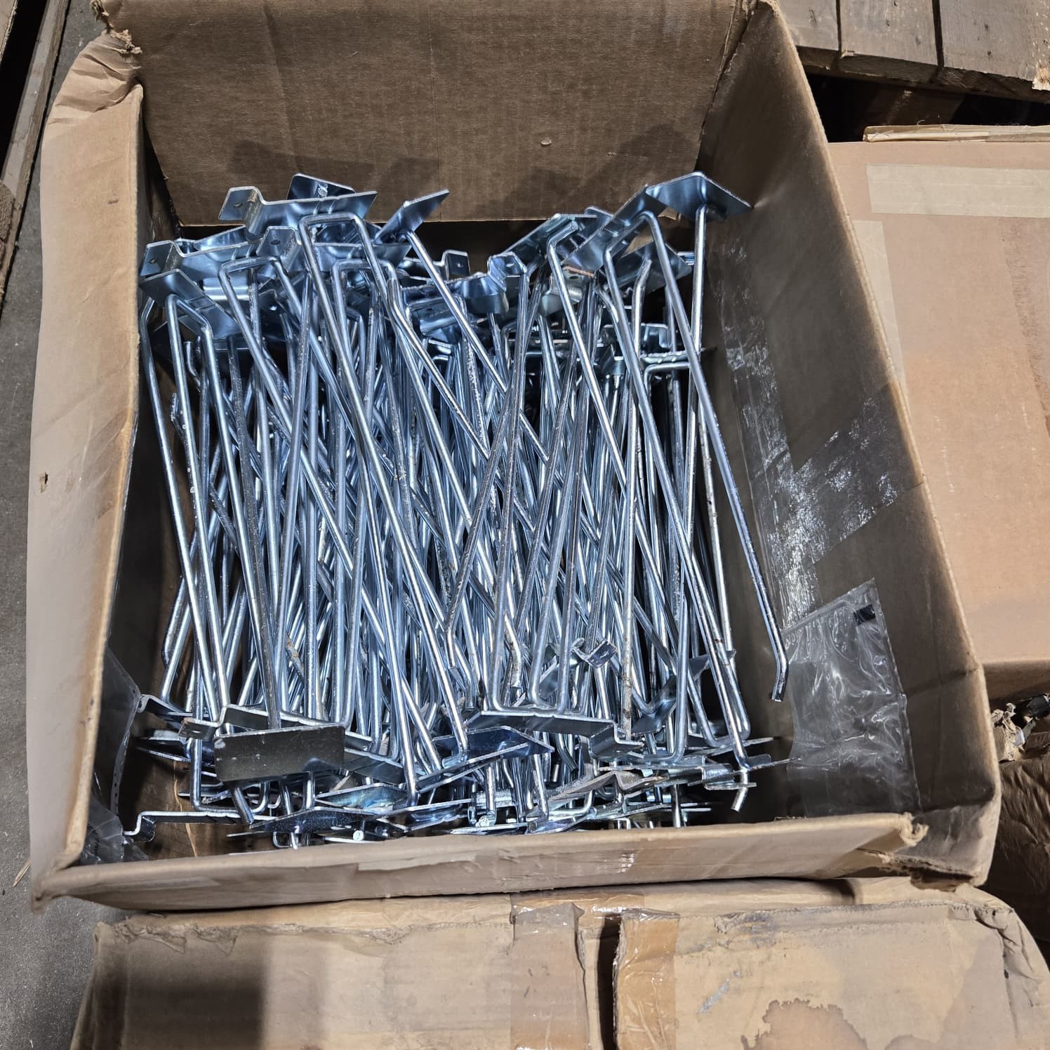 10" Scan Hooks for Display Rack (100 Pack)