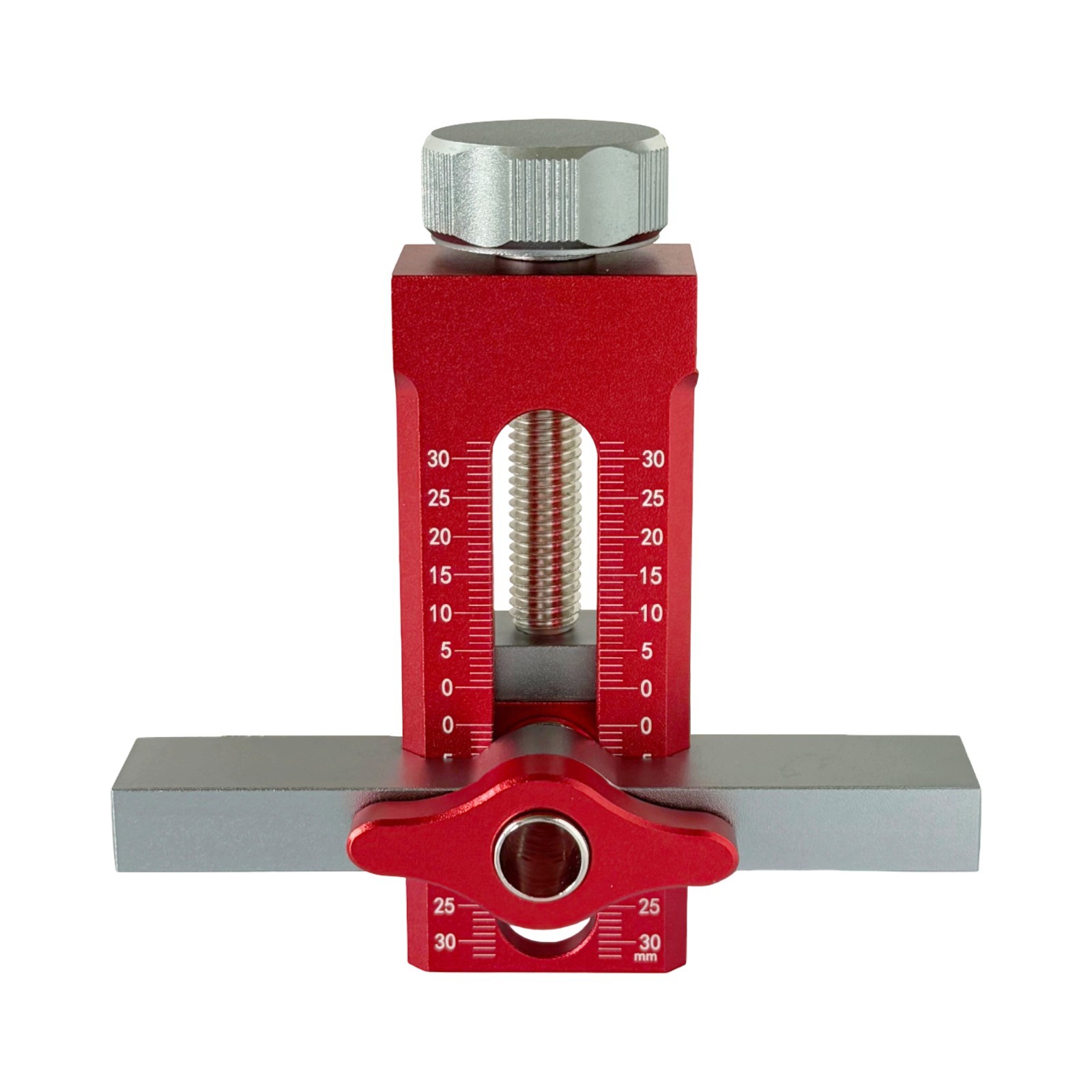 2-in-1 Cabinet Door Installation Jig Push Latch Drill Guide Woodworking Tool