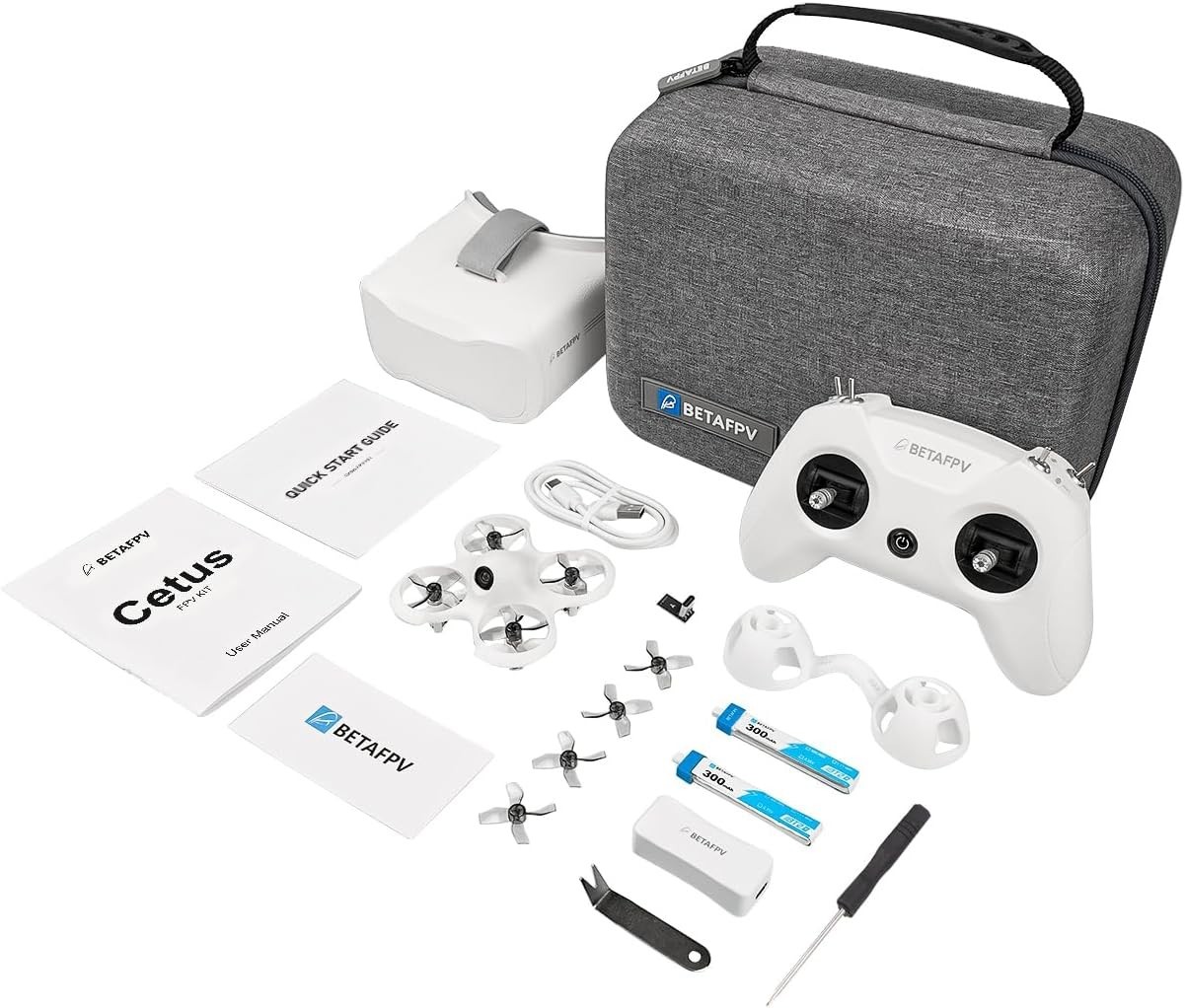 Cetus FPV Drone Kit with LiteRadio 2 SE Transmitter