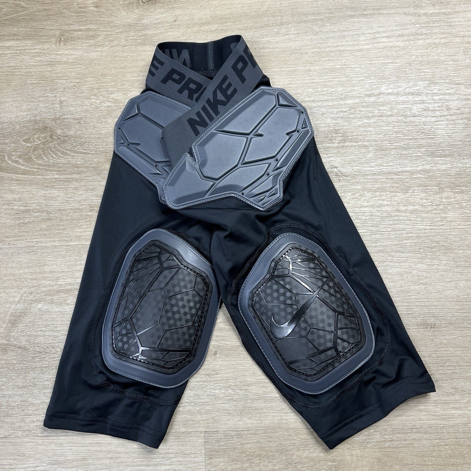 Nike Pro Dri Fit Hyperstrong Hardplate Football Shorts Black Adult Medium NWOT