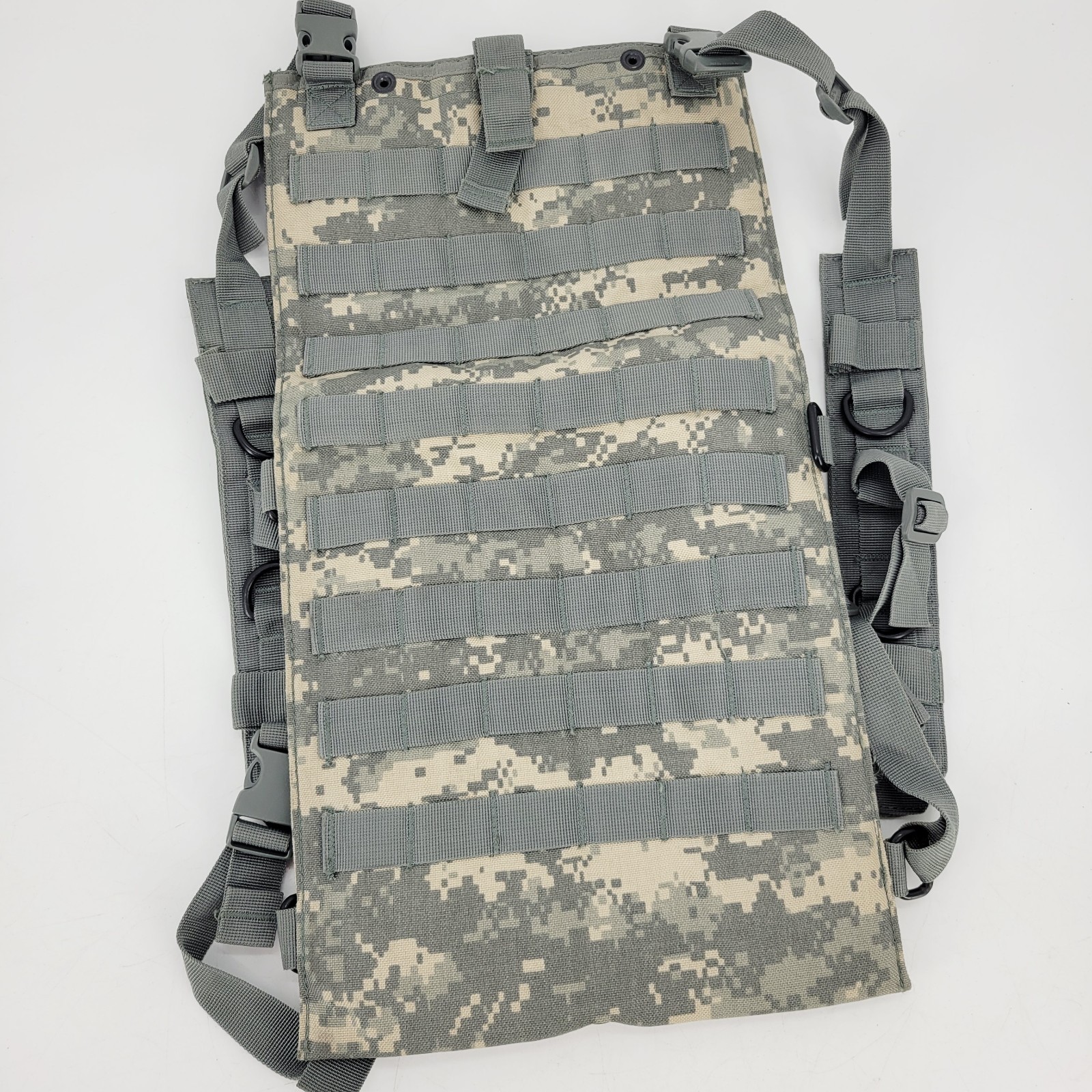 GCS ACU Hydration Bladder Carrier with Shoulder Straps MOLLE Tiger Stripe