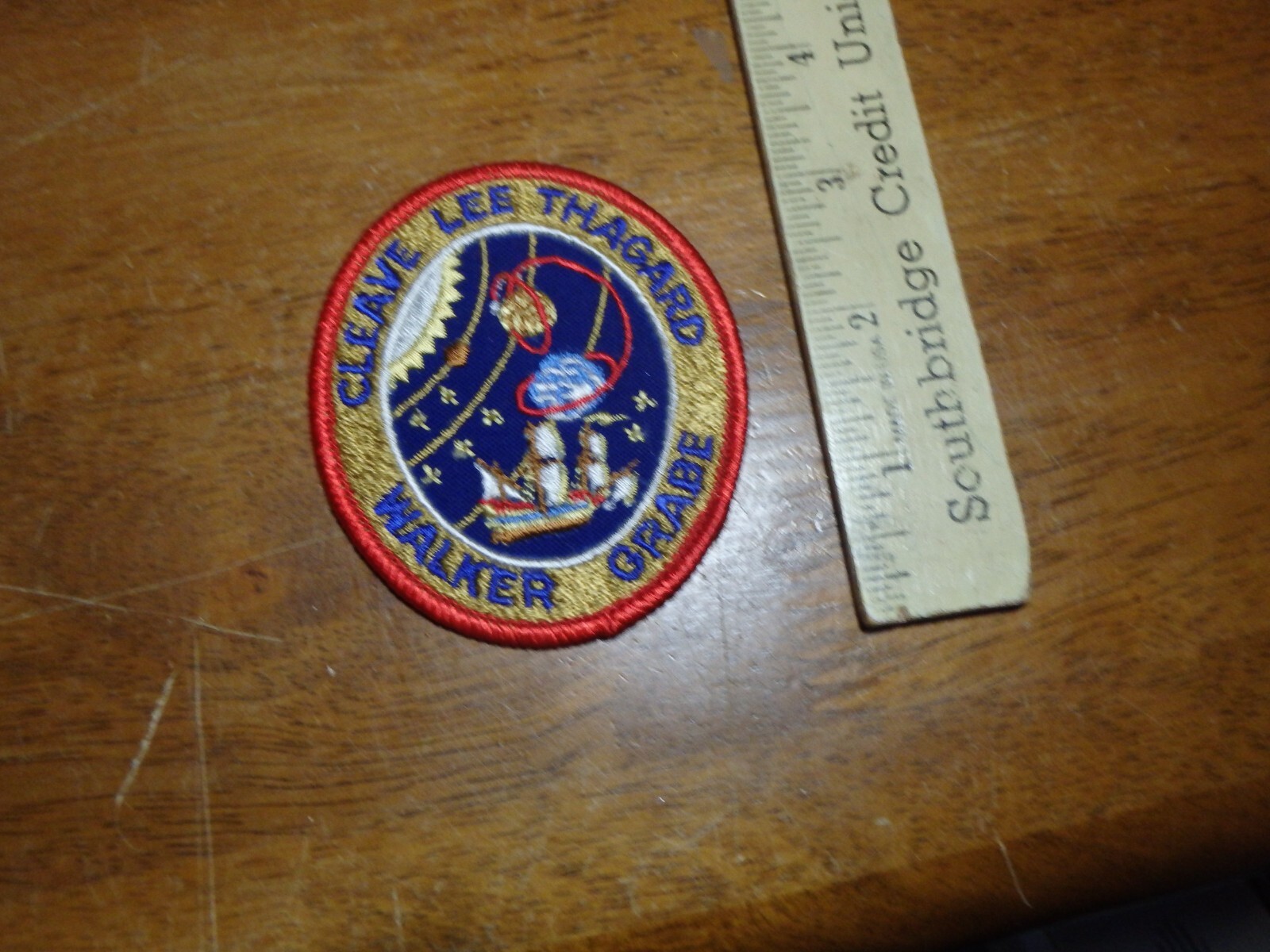 SPACE SHUTTLE MISSION   ASTRONAUTS  APOLLO GEMINI PATCH BX AA#1