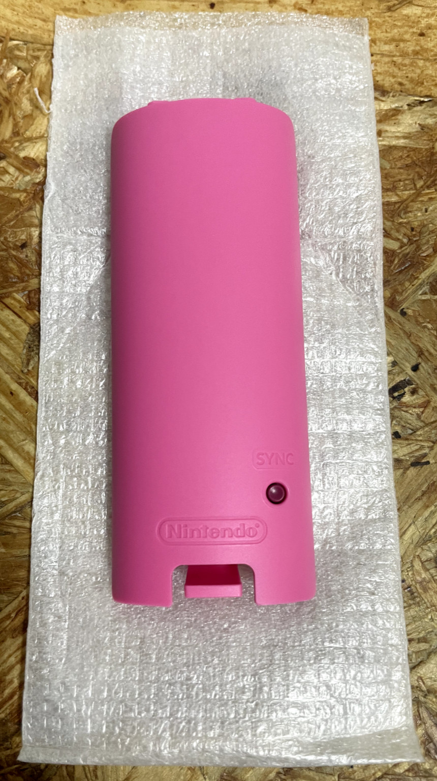 Peach Color Wii Remote Control Battery Cover for Nintendo Wii Genuine Product