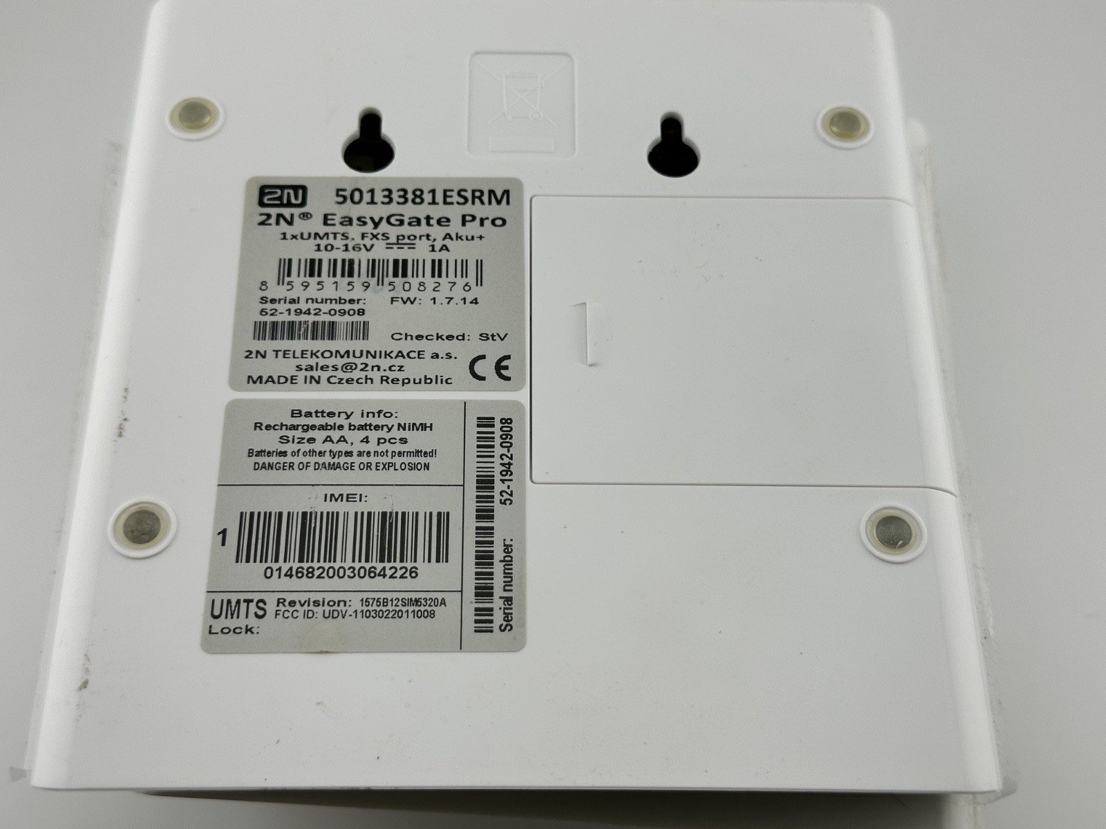 2N Elevator Connect 1000 3G / UMTS Gateway – Tested / Working Condition EasyGate