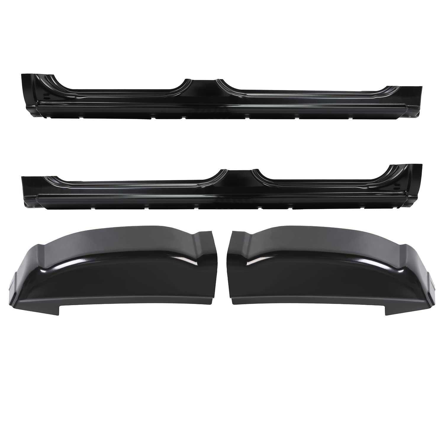 Outer Rocker Panels & Cab Corners Replacement Compatible with 1999-2007 Chevy...