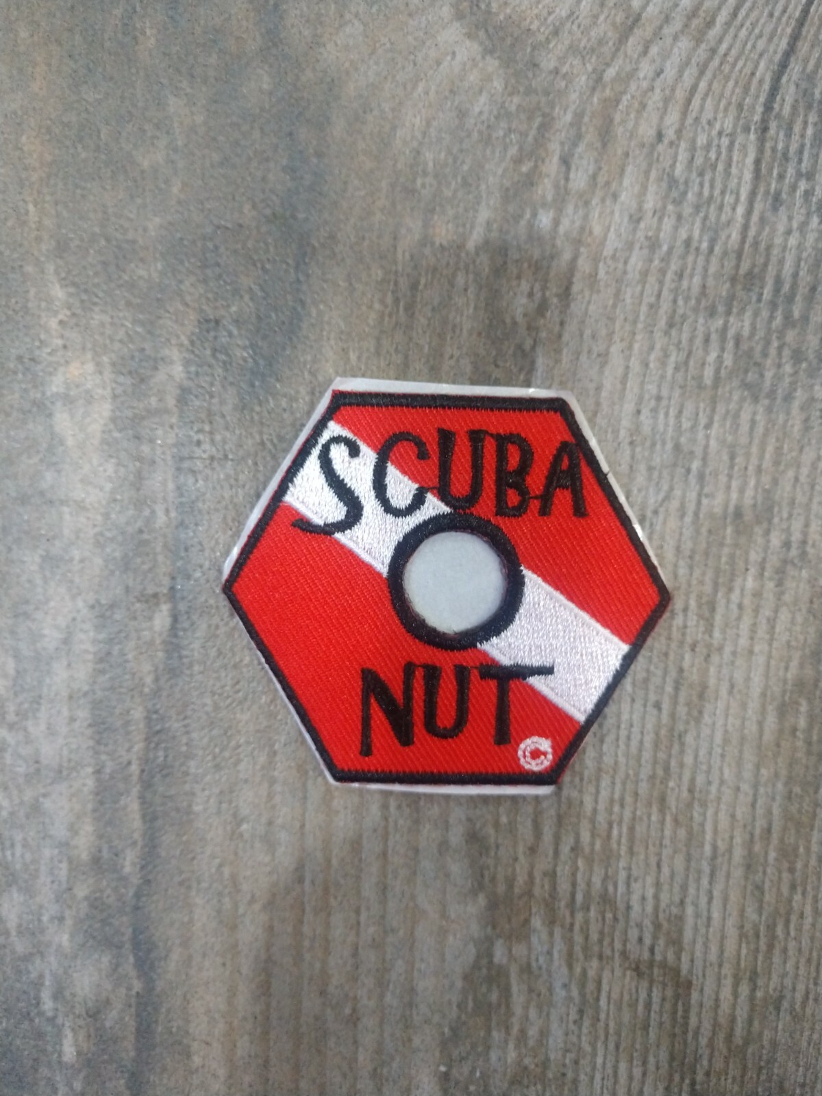 Scuba Diving Patches, Scuba Nut Dive Patch, Fun Gift