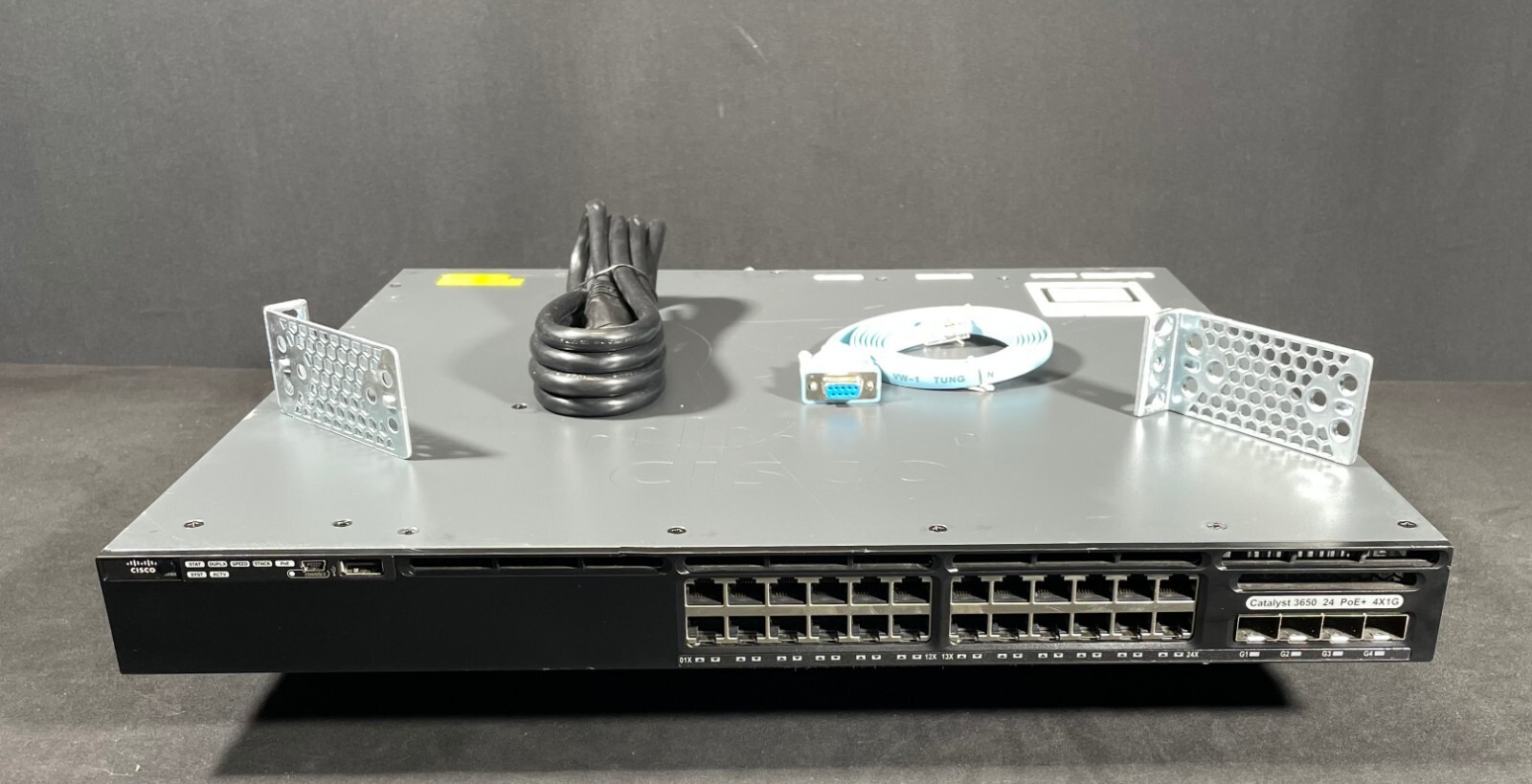 Cisco Catalyst WS-C3650-24PS-E 24 Port PoE+ Gigabit Switch - Same Day Shipping