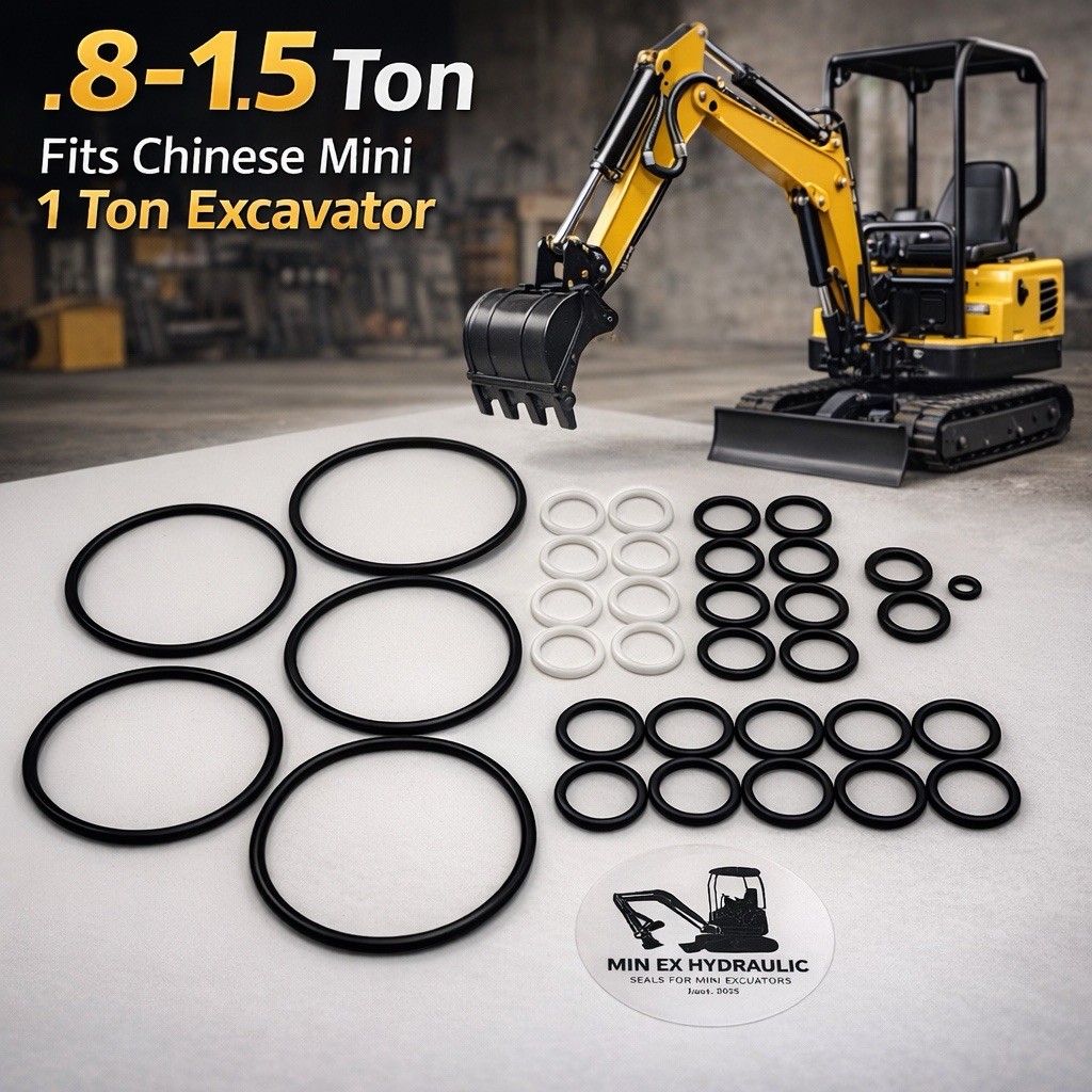 Chinese Mini Excavator Spool Valve Rebuild Kit