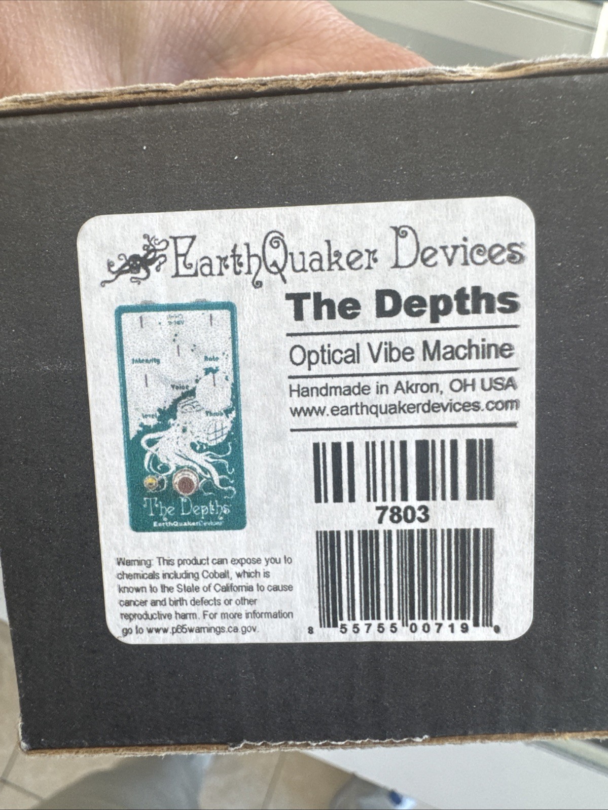 Earthquaker Devices The Depths™ Version 2 Analog Optical Vibe Machine