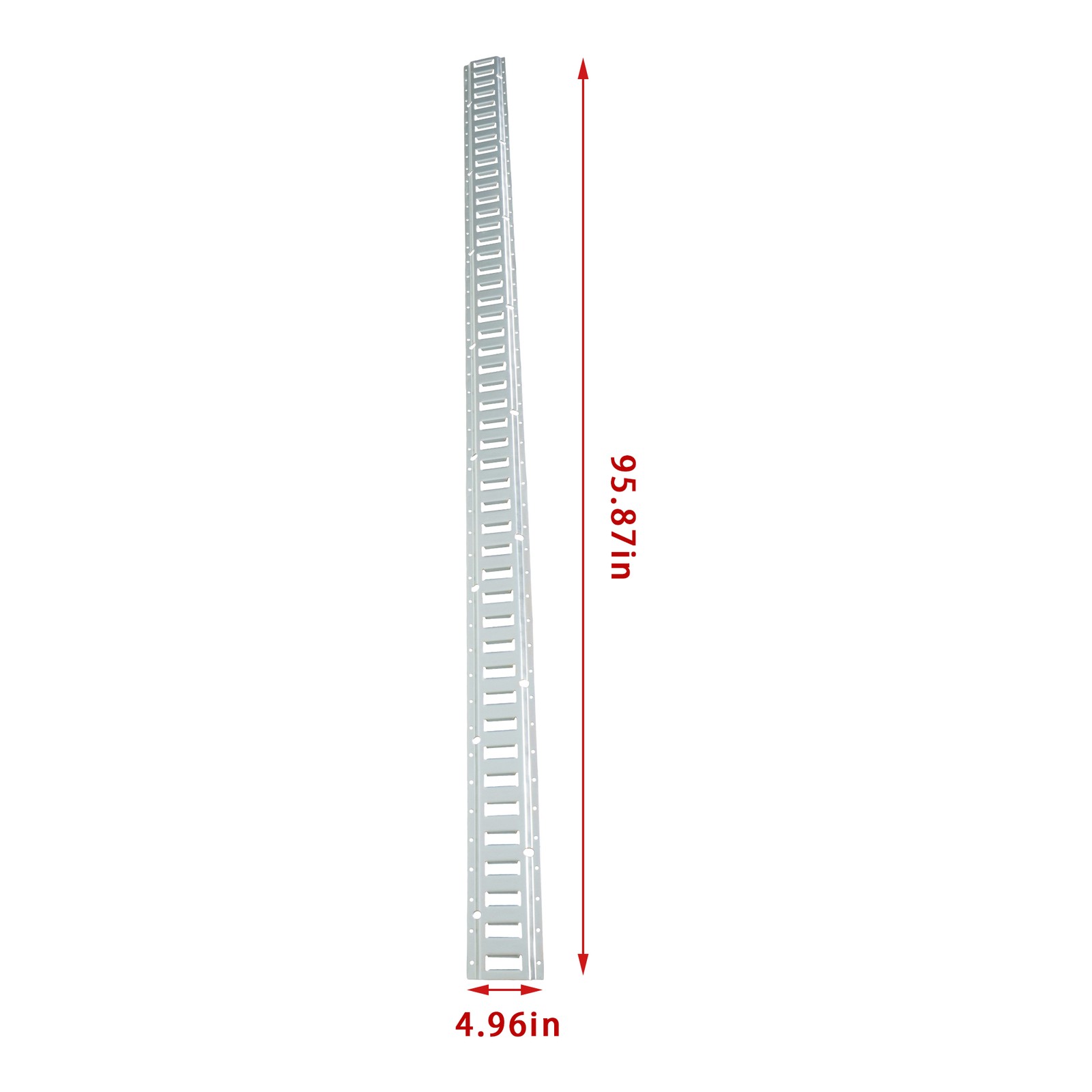 LABLT 8' E Track Tie-Down Trailer Kit High Quality Galvanized For Vans Trucks