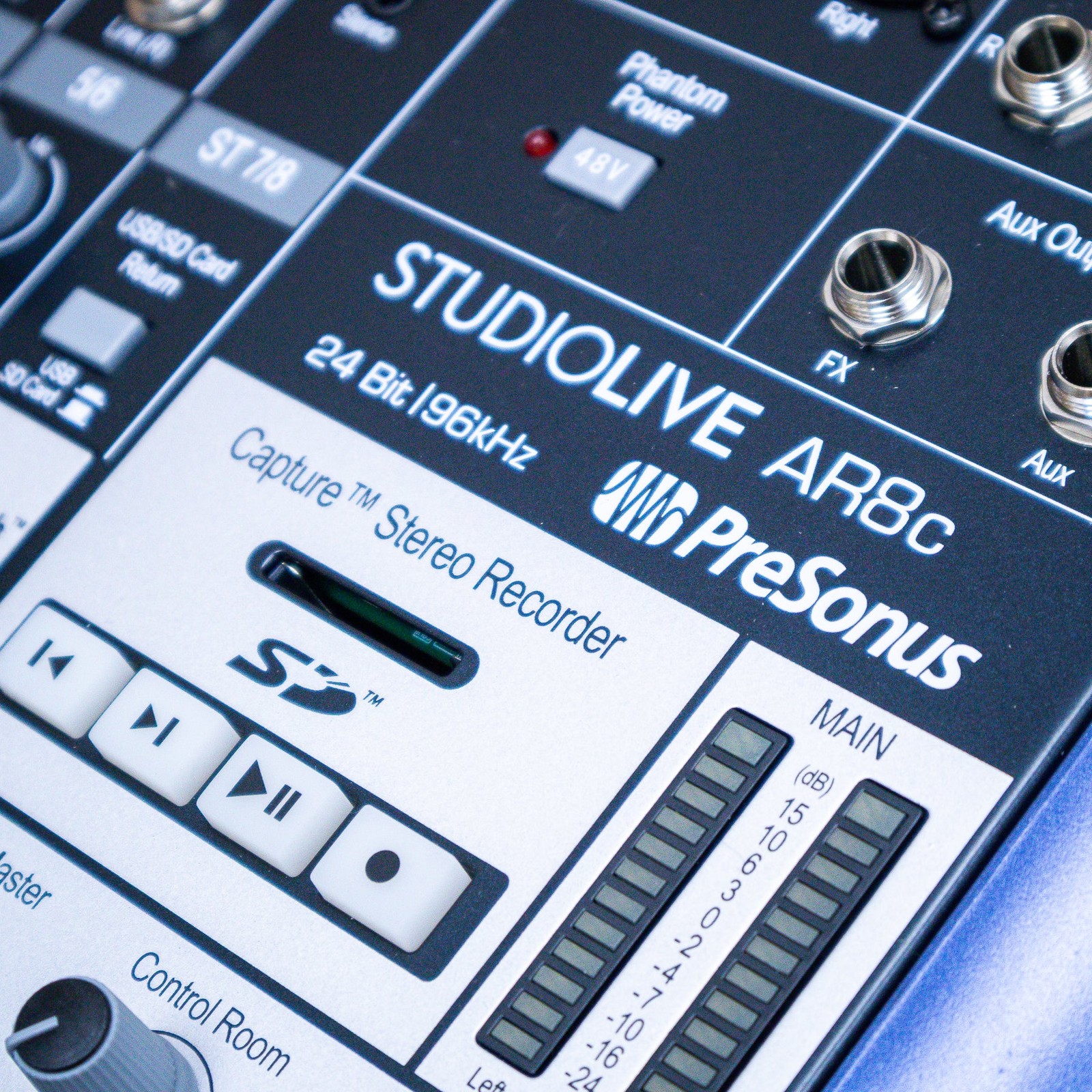 B-Stock PreSonus StudioLive AR8c Mixer and Audio Interface with Effects