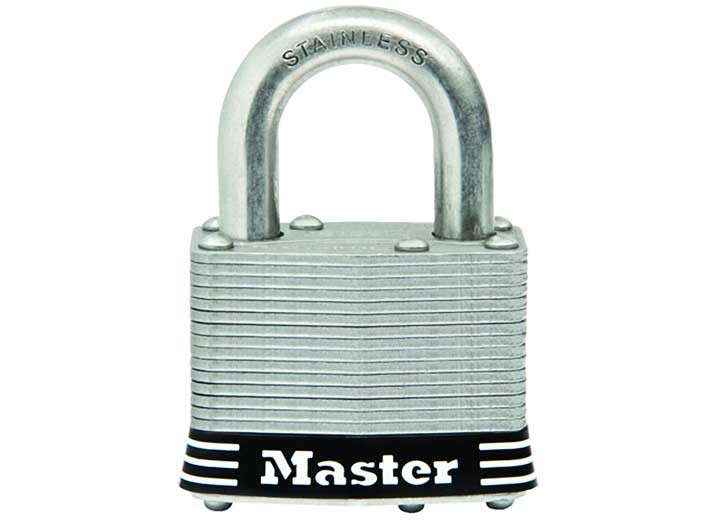 Master Lock 5SSKADHC Laminated Stainless Steel Padlock 2" x 1"