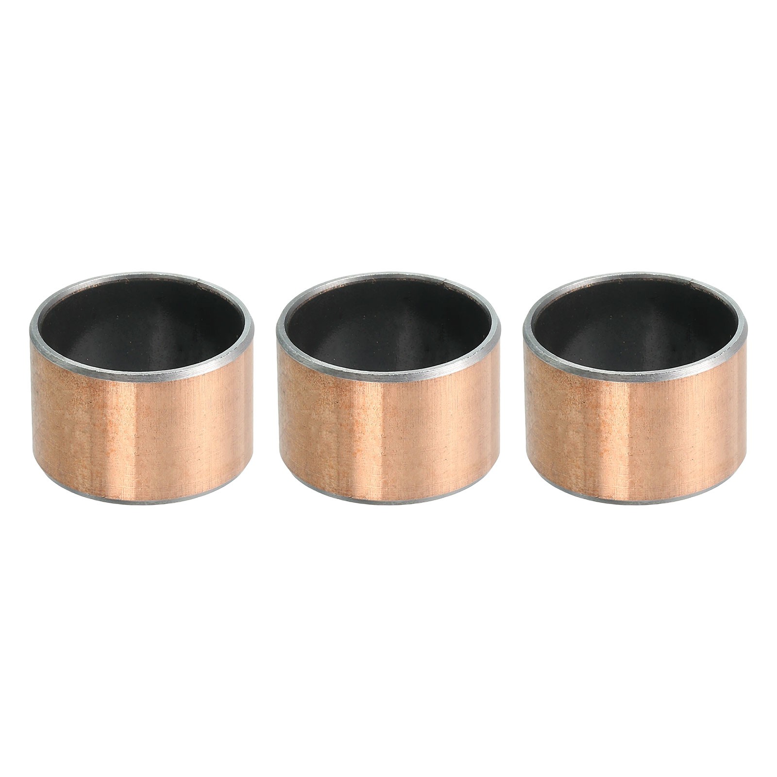 3 Pcs Sleeve Bearing 1" Bore x 1-1/8" OD x 3/4" Length Wrapped Oilless Bushing