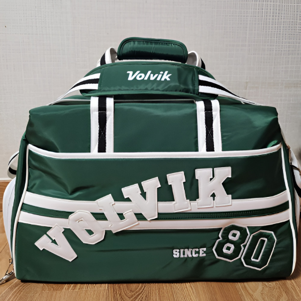 Volvik Signature Lightweight Golf Boston Bag Premium Sports Duffle Travel Case