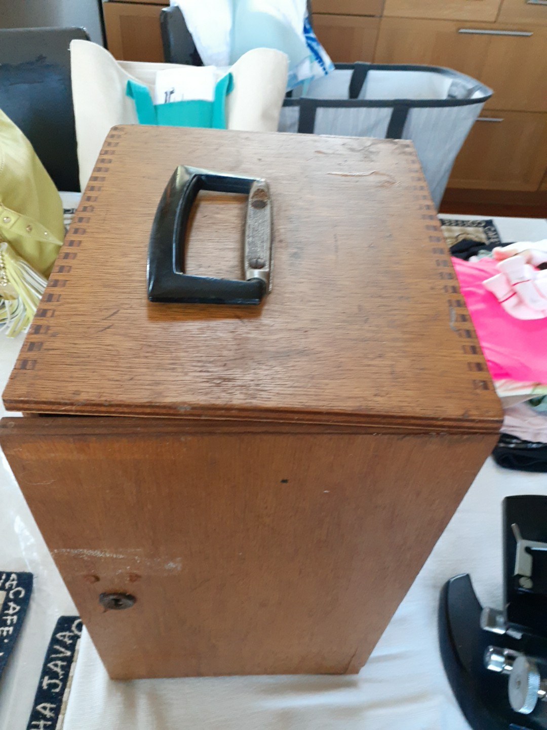 Vintage Ultralux Wetzlar Microscope w Case