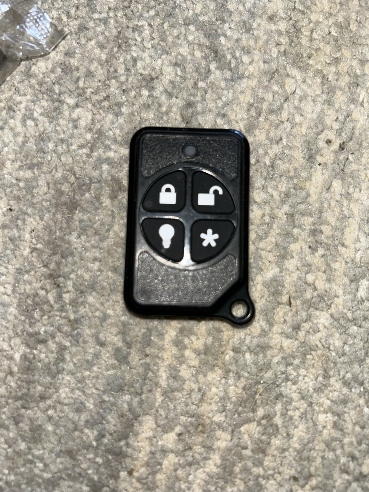 Micro 4-Button KEYLESS Remote ALARM Transmitter FOB B4Z-931-KEYFOB - TESTED