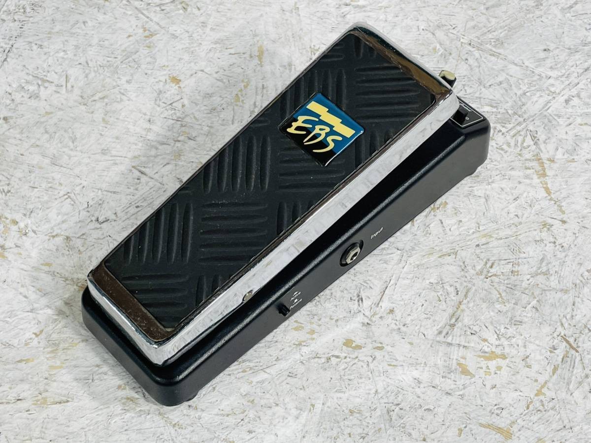 EBS Wah One Wah Volume Pedal Bass Guitar Effects Excellent JAPAN