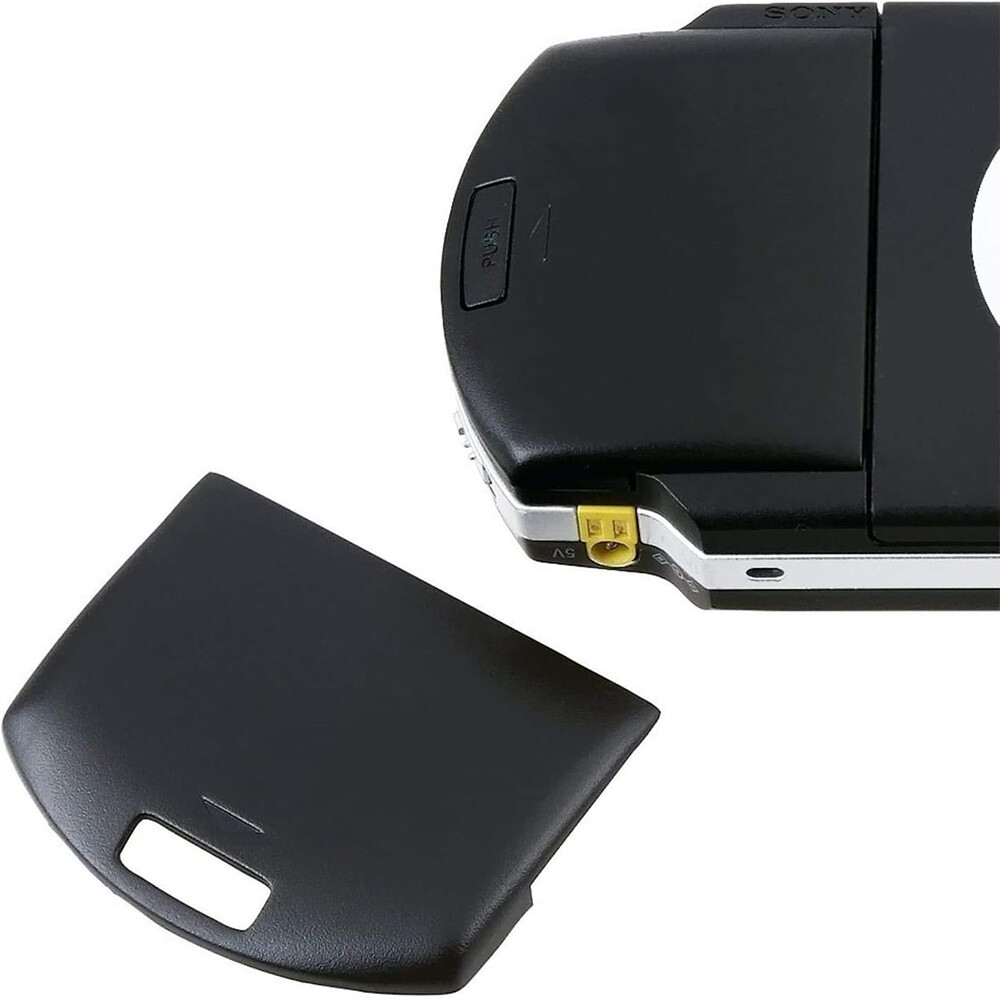 1x Black Battery Back Door Cover Case For PSP 1000 1001 1002 1003 1004 1005-1010