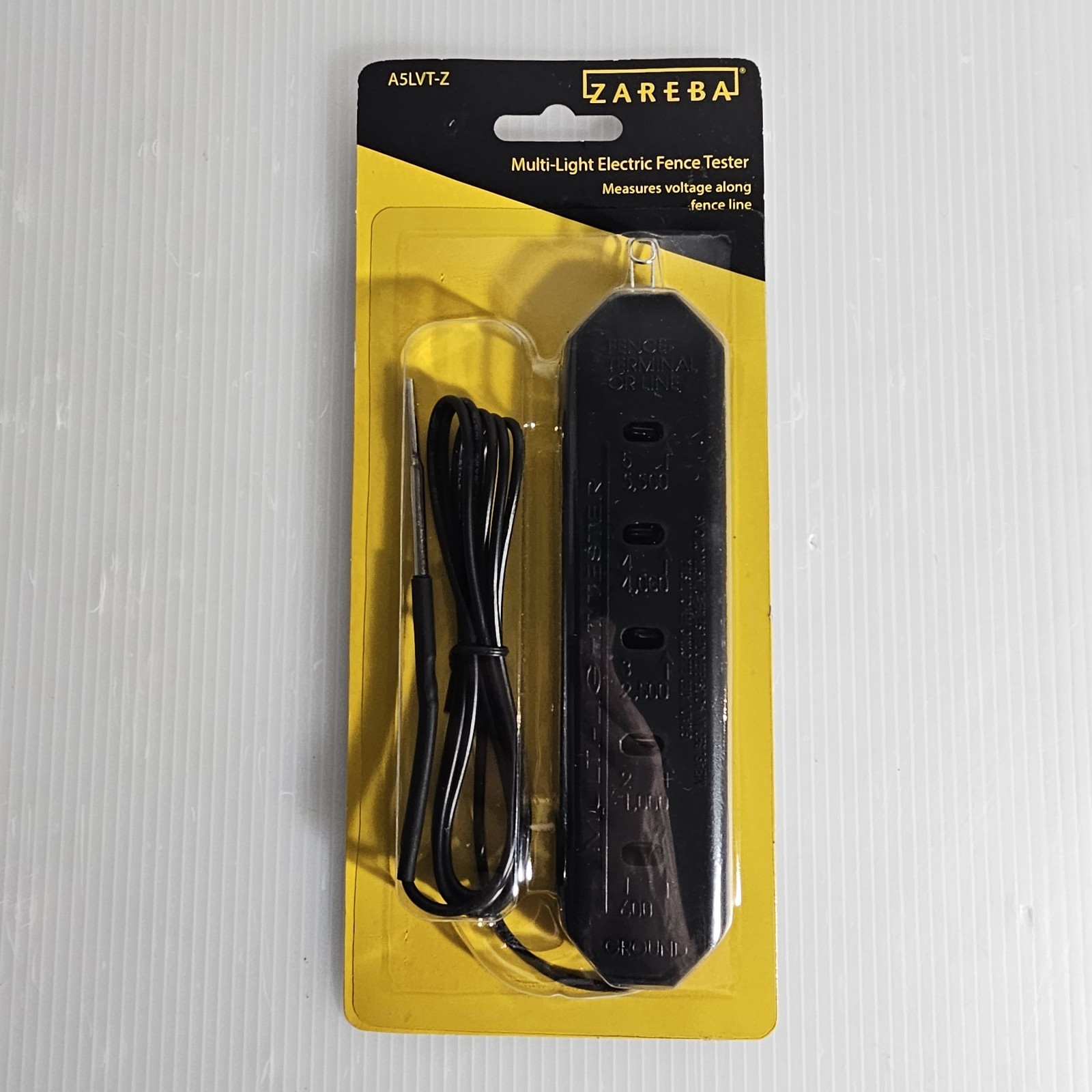 NEW ZAREBA A5LVT-Z ELECTRICAL VOLTAGE FENCE TESTER