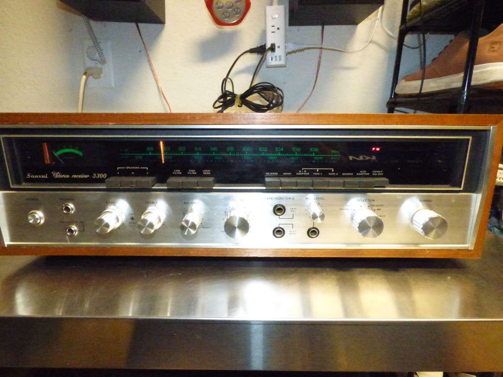 Sansui 3300 receiver tested and working in exellent condition