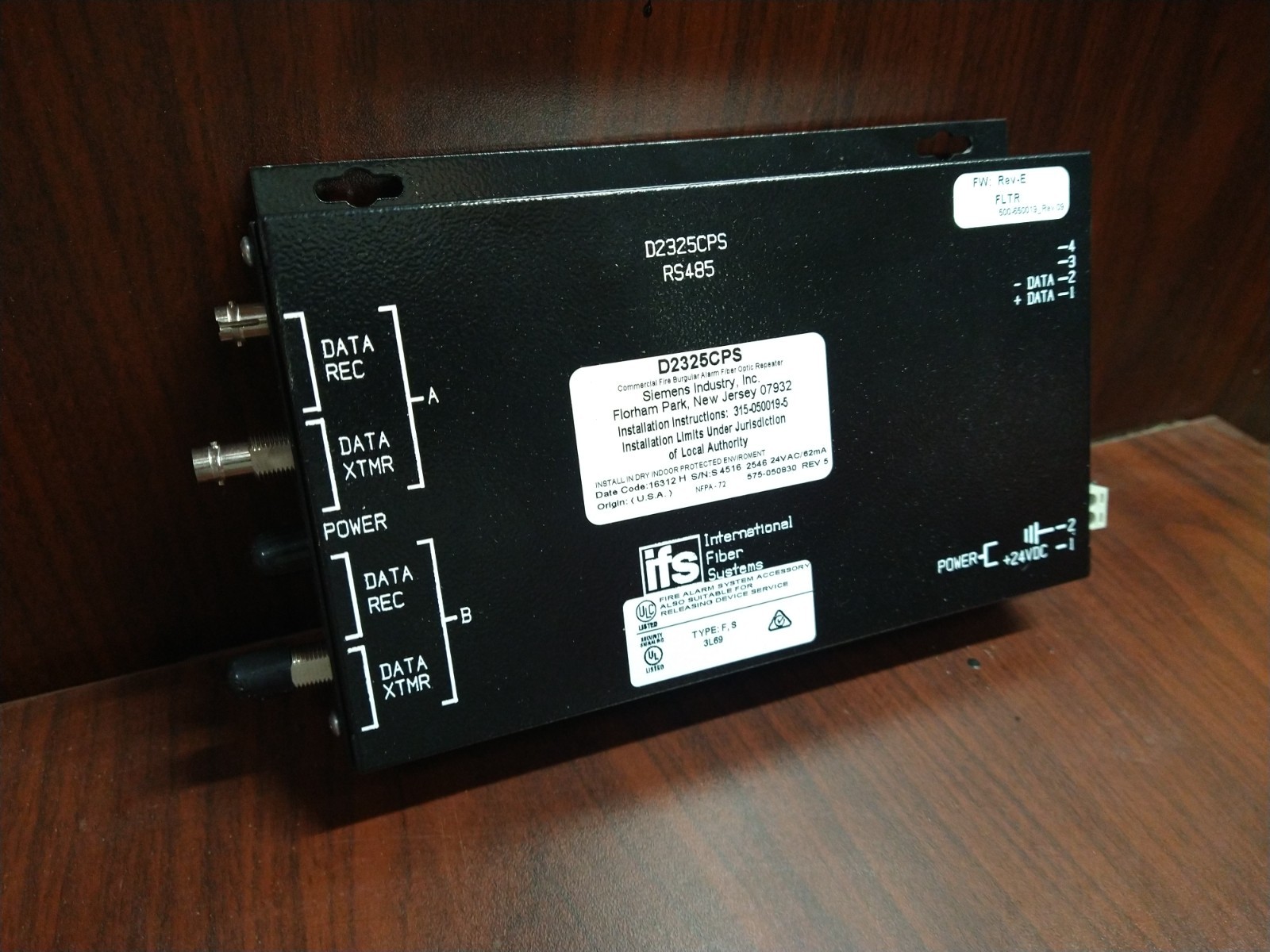 D2325CPS FIBER DRIVER, USED, WORKING, VERY GOOD CONDITION