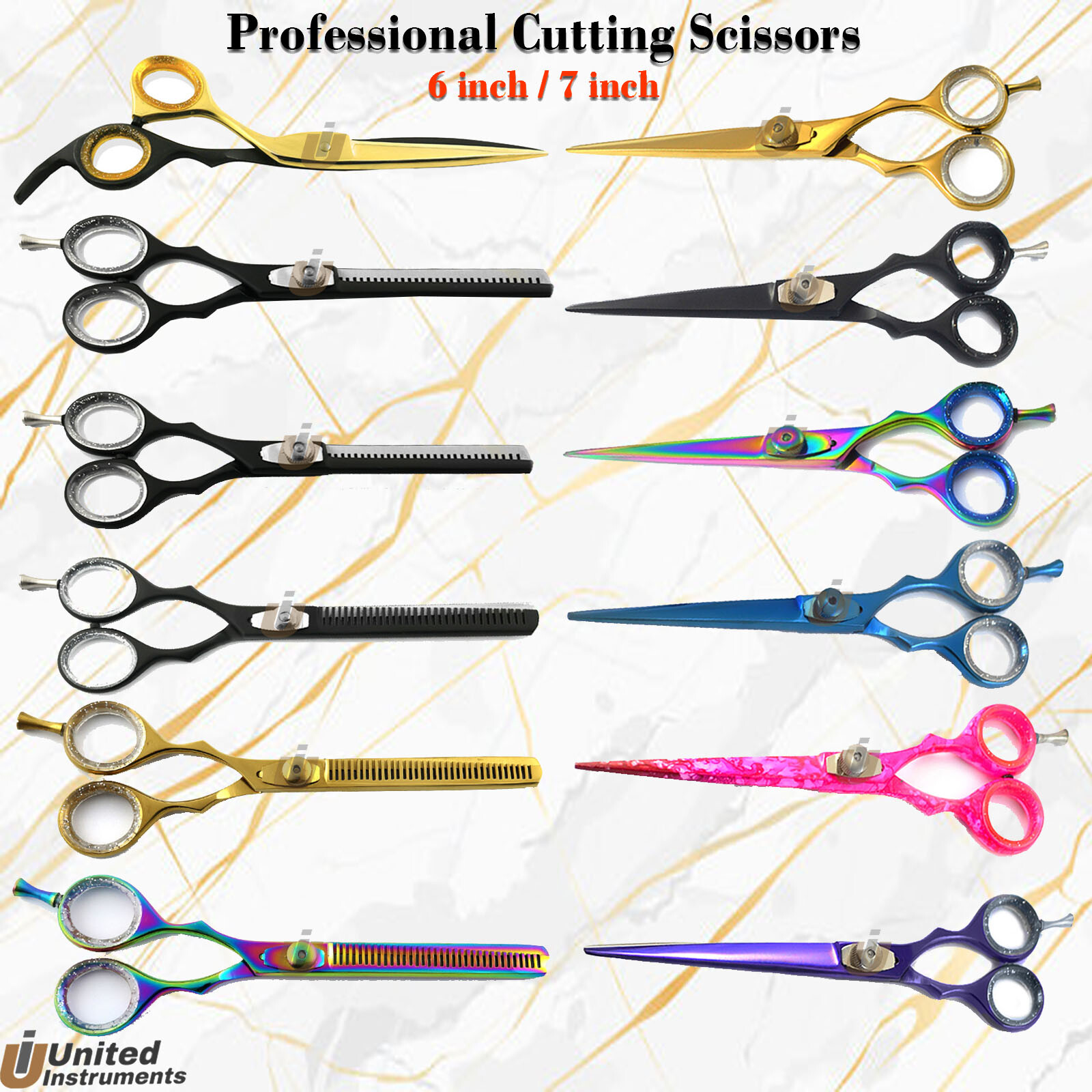 Perfect Hair Cutting Scissors Thinning & Sharp Hair Styling Hairstylist Trimming