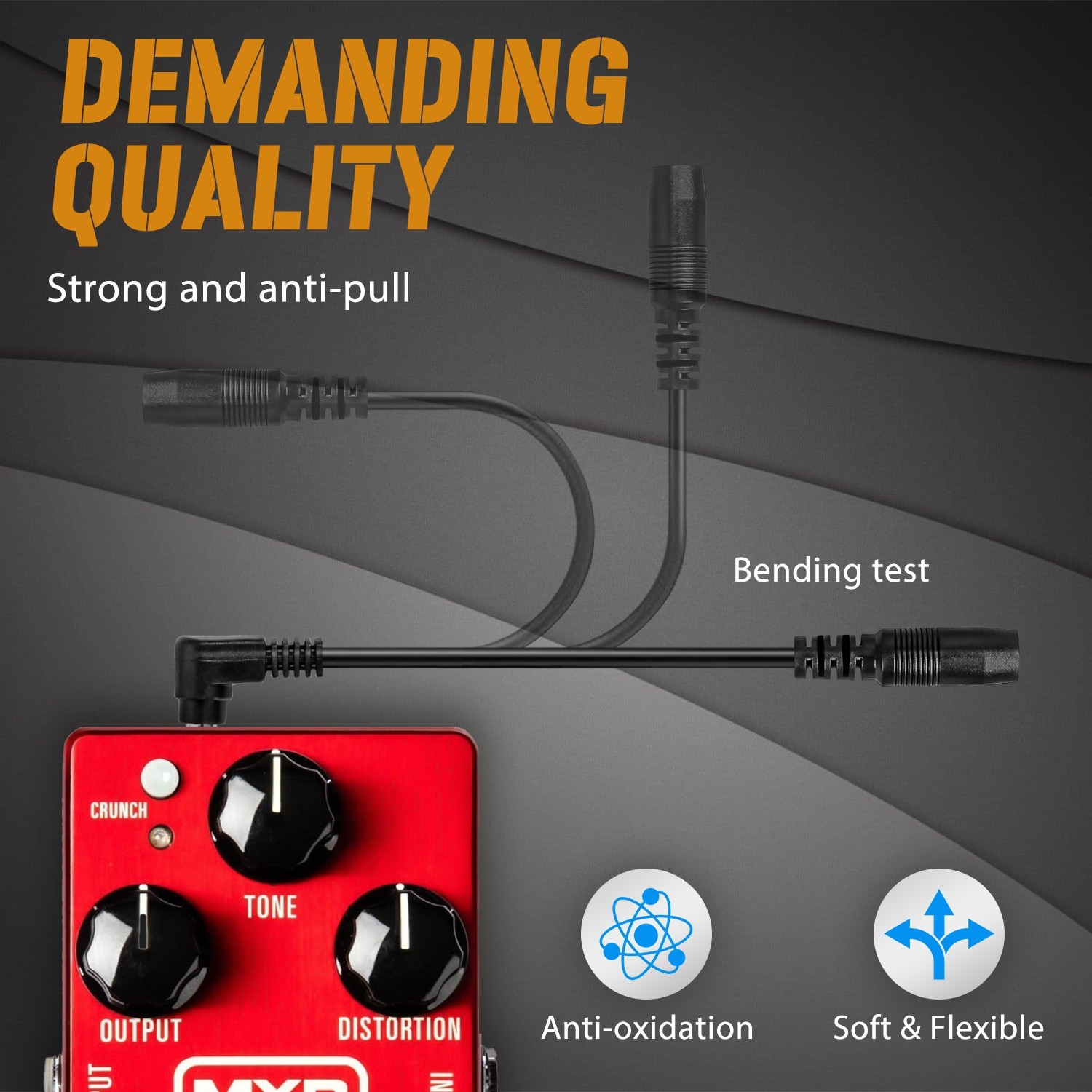 2PC STRICH Looper Effect Pedal Guitar 90 Mins Slots Tuner Loop + 1PC DC 9V Power