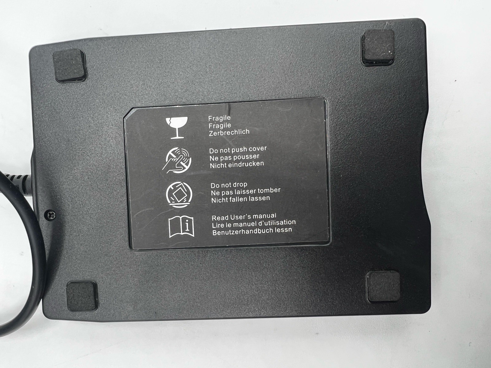 Chuanganzhuo USB External 1.44MB 3.5” Floppy Disk Drive – Windows/Mac Compatible