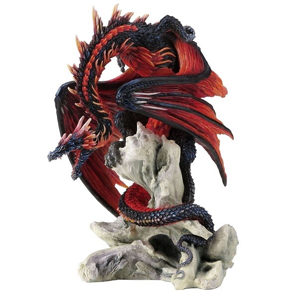 Veronese Design Studio Collection BLOODFIRE DRAGON FIGURINE WU77230AB