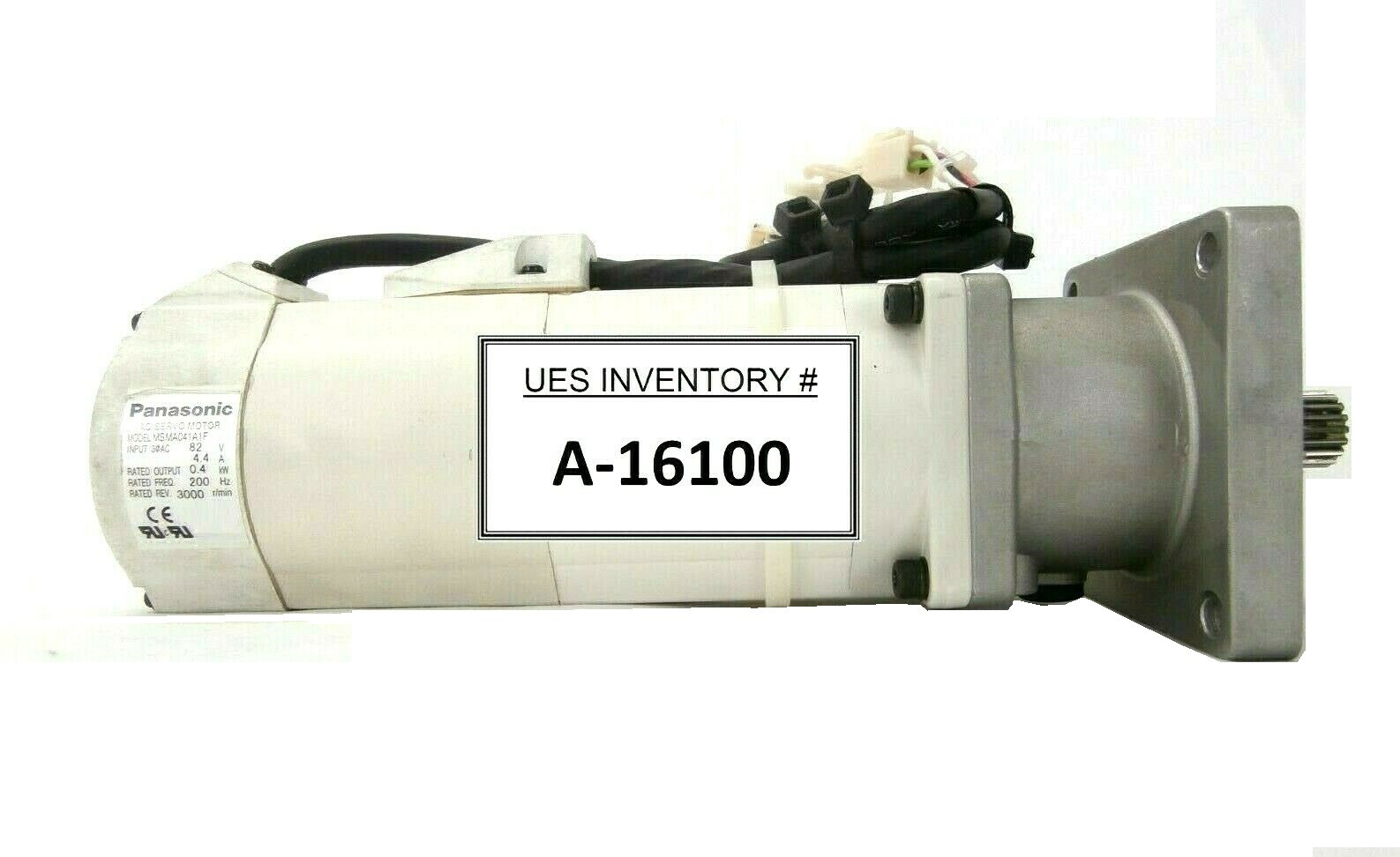 Panasonic MSMA041A42 AC Servo Motor with Gearhead MSMA041A1F Working Spare