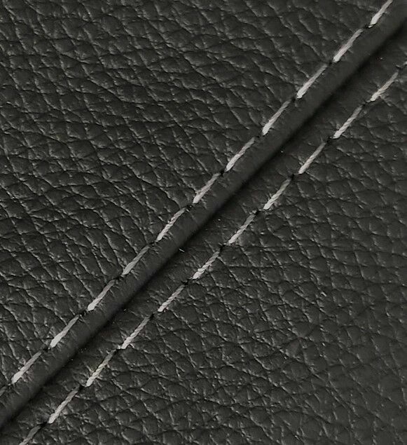 Automatic Shift Boot Cover Leather for BMW E38 1995-2001 Black Gray Stitch