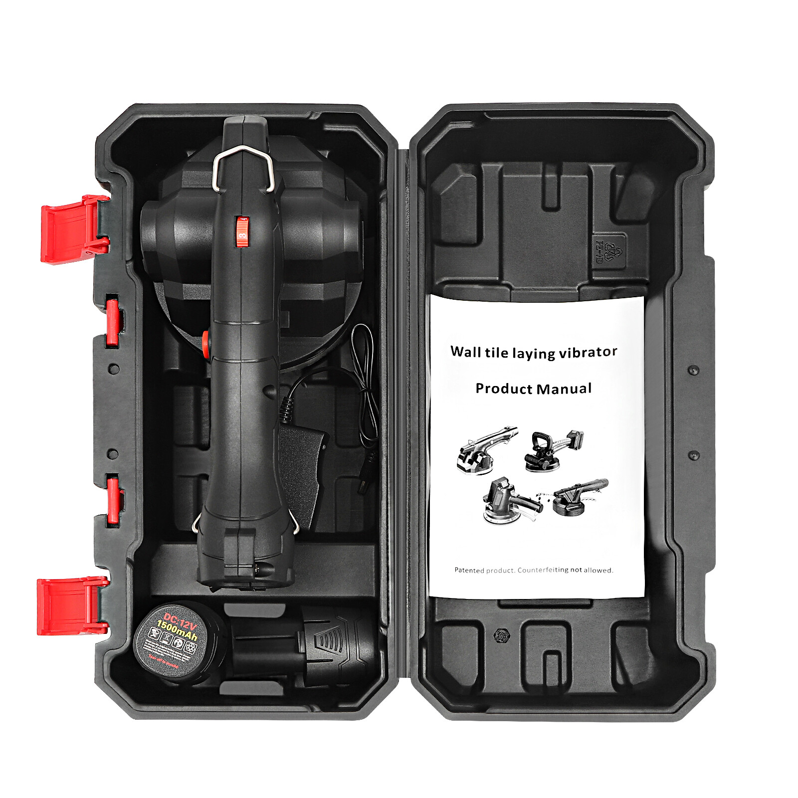 Tile Suction Cup Handheld Vibrator for Easy Tile Installation Tool