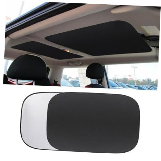 Sunroof Sunshade Compatible 2 piece 70*48cm(27.56*18.9 inch) sunroof style 01