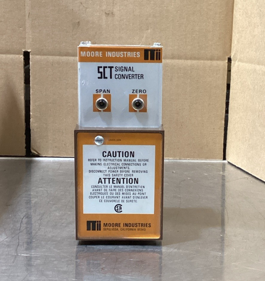 Moore Industries SCT Signal Converter SCT/4-20MA/1-5V/24DC