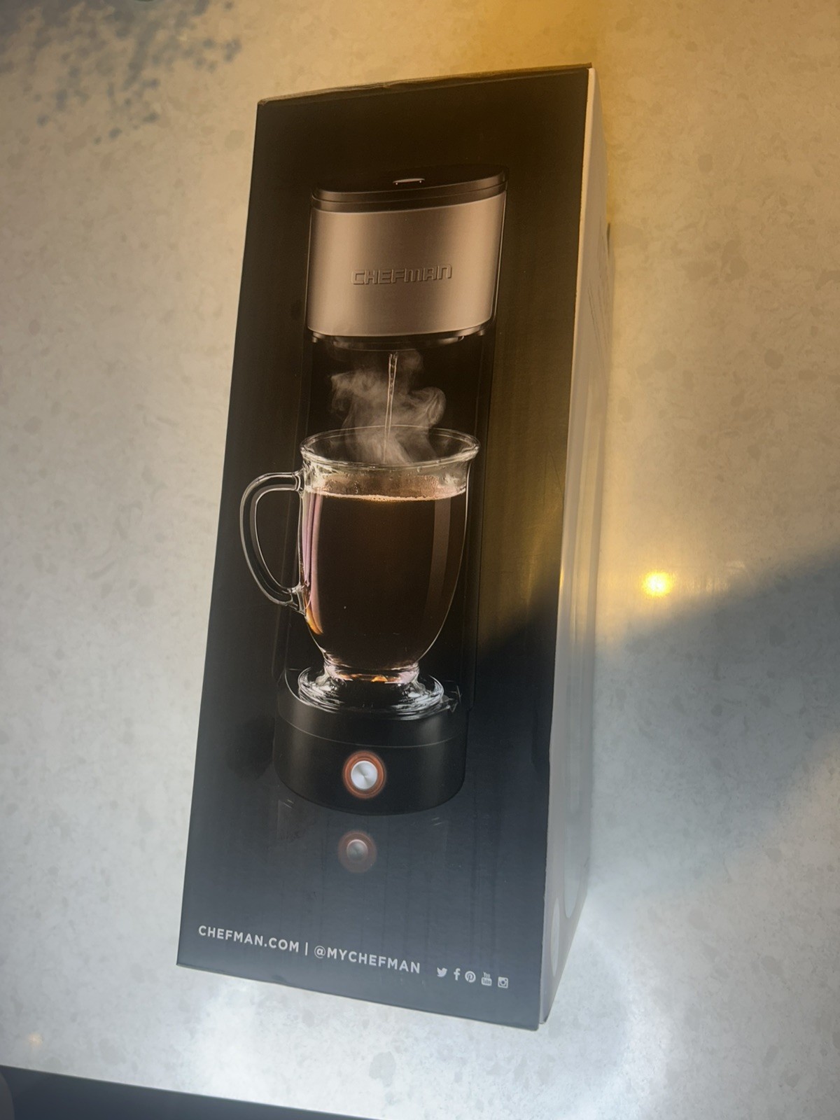 Chefman InstaCoffee Single Serve Coffee Maker